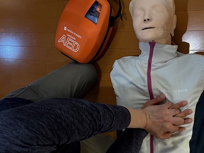 救急救命研修を行いました