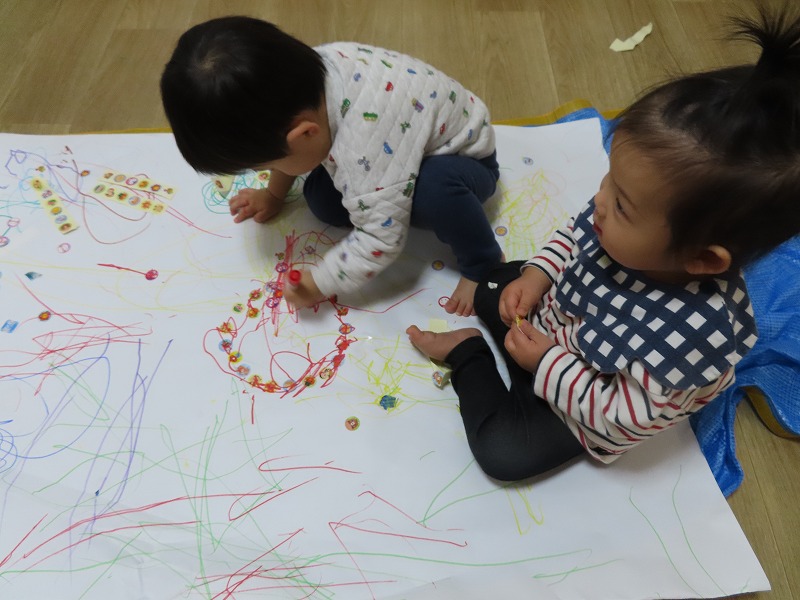 ひよこ組のおえかき